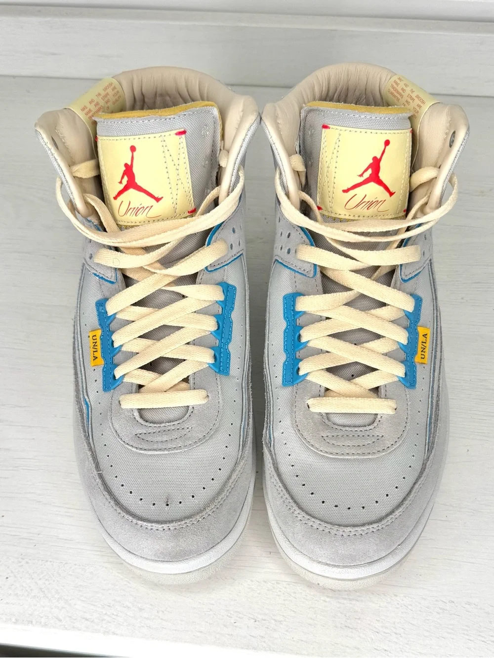 Jordan 2 Retro x LA Union collab. Excellent used condition. No box. Size US 9.5
